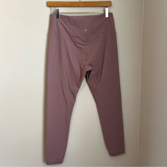 Athleta Women’s Ultra High Rise Elation 7/8 Tight in Mauve, Size Large Tall - Picture 4 of 9